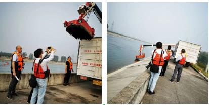 熱烈祝賀天泉著生藻類柔性收集與藻水分離裝置（清藻車）驗(yàn)收?qǐng)A滿通過！